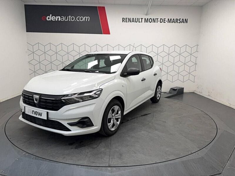 Blanc Utilisé 2022 Dacia Sandero Essentiel Citadine | 9 990 € (Bon prix) - Image 1/4