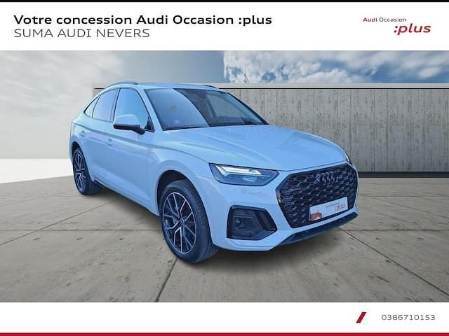 Occasion Audi Q5 Sportback S-Line 265 ch (194 kW) 2022 Blanc glacier métallisé SUV
