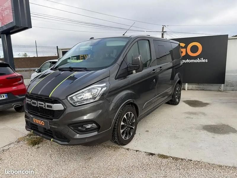 Gris Occasion 2023 Ford Transit Custom Business Edition Van | 31 250 € (Prix juste) - Image 1/4