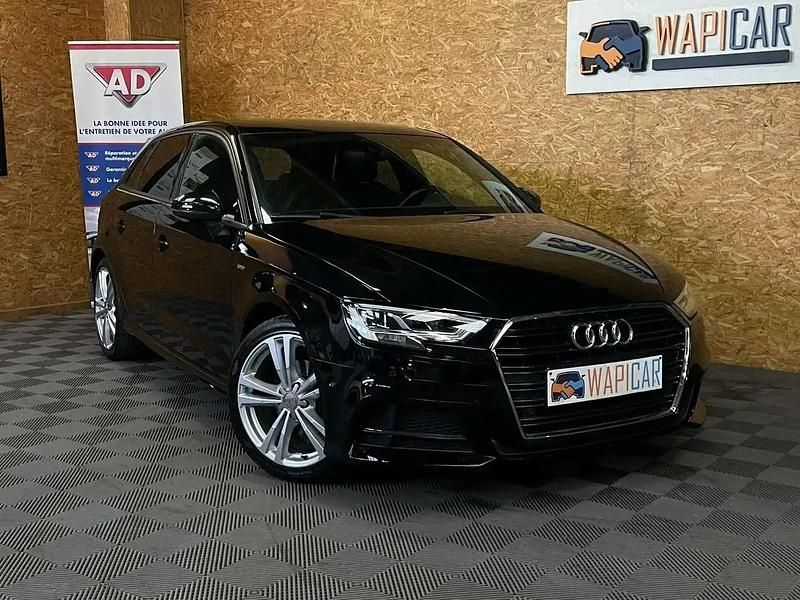 Noir Occasion 2020 Audi A3 S-Line Berline | 19 490 € (Bon prix) - Image 1/4