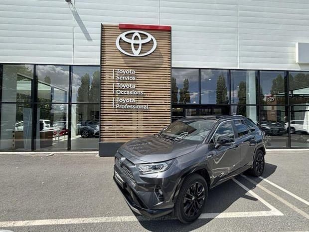 Noir Utilisé 2021 Toyota RAV4 Hybrid SUV | 32 480 € (Prix juste) - Image 1/4