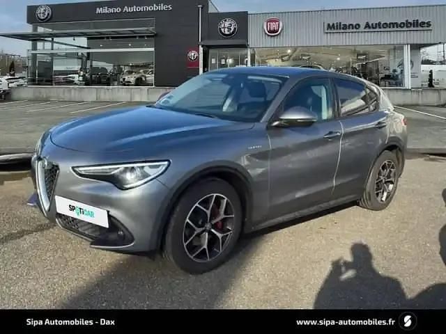 Gris stromboli Occasion 2020 Alfa Romeo Stelvio SUV | 25 990 € (Super prix) - Image 1/4