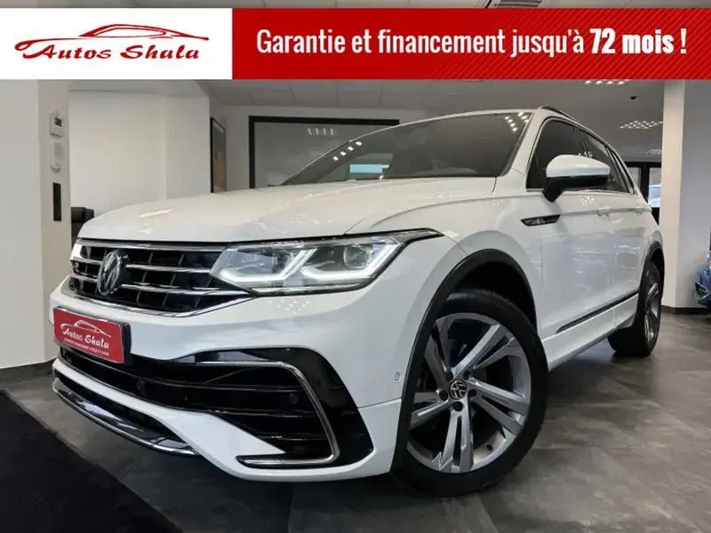 Blanc Utilisé 2022 VW Tiguan R-line SUV | 31 970 € - Image 1/4