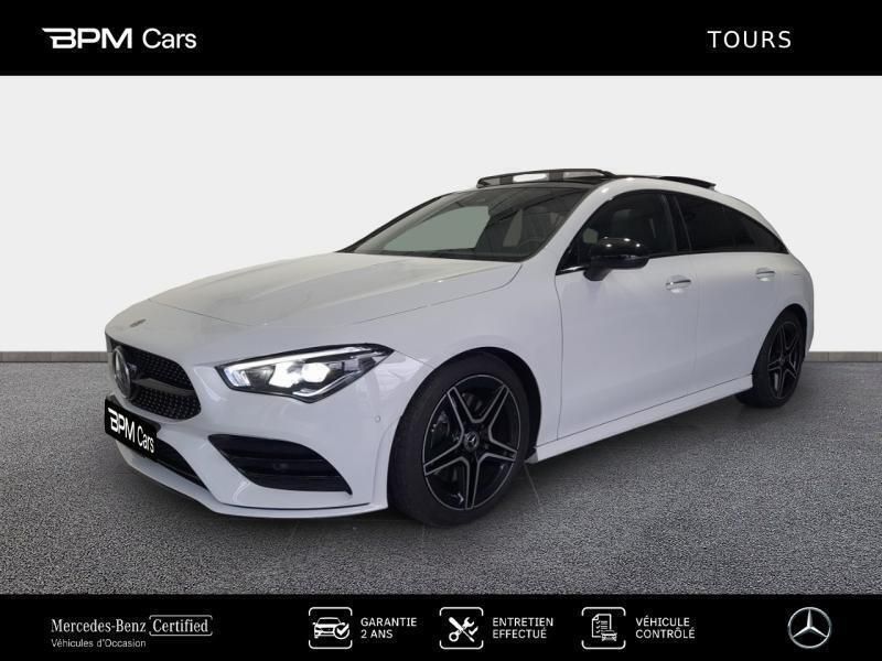 Blanc Utilisé 2020 Mercedes CLA200 Shooting Brake Break | 34 888 € (Prix assez cher) - Image 1/3