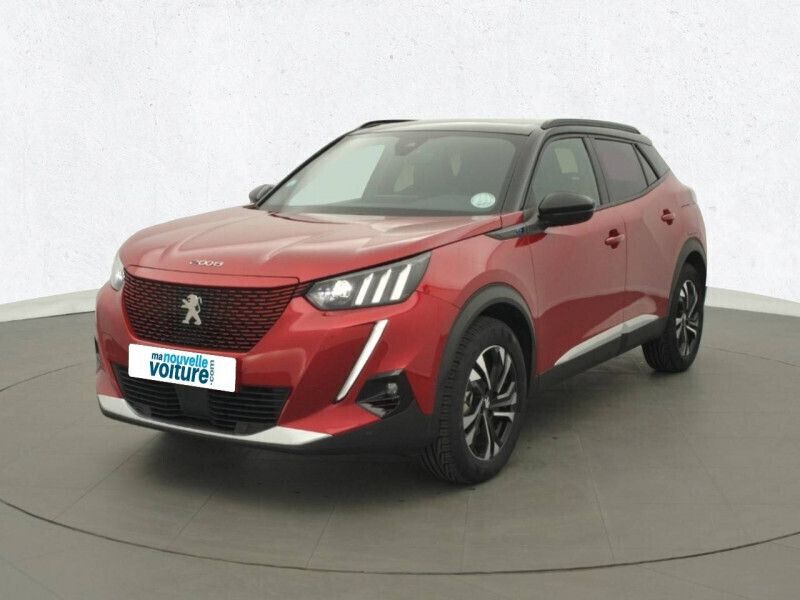 Rouge Utilisé 2022 Peugeot e-2008 GT SUV | 20 490 € (Prix juste) - Image 1/4