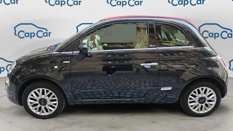 Occasion Fiat 500C Lounge 69 ch (50 kW) 2015 Noir Cabriolet