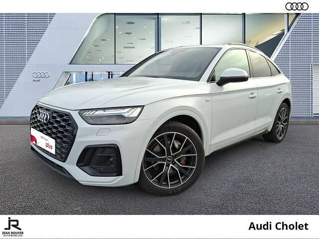 Blanc glacier métallisé Occasion 2022 Audi Q5 Sportback S-Line SUV | 42 990 € (Super prix) - Image 1/4