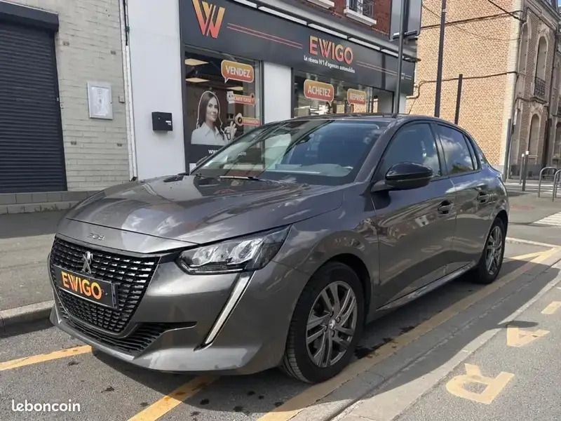 Gris Utilisé 2022 Peugeot 208 Style Citadine | 11 590 € (Super prix) - Image 1/4