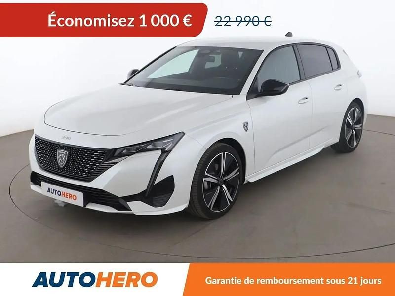 Blanc Utilisé 2023 Peugeot 308 GT Berline | 21 990 € (Prix juste) - Image 1/2