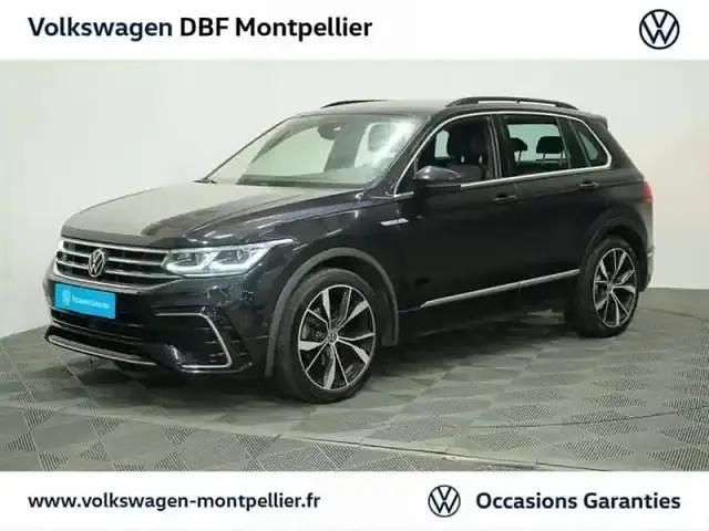 Noir Occasion 2022 VW Tiguan R-line SUV | 33 480 € (Prix juste) - Image 1/4