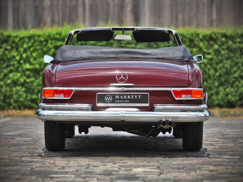Occasion Mercedes 220 SE 120 ch (88 kW) 1961 Rouge Cabriolet