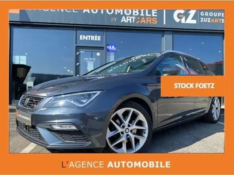 Noir Utilisé 2018 Seat Leon FR Break | 17 900 € (Prix juste) - Image 1/4