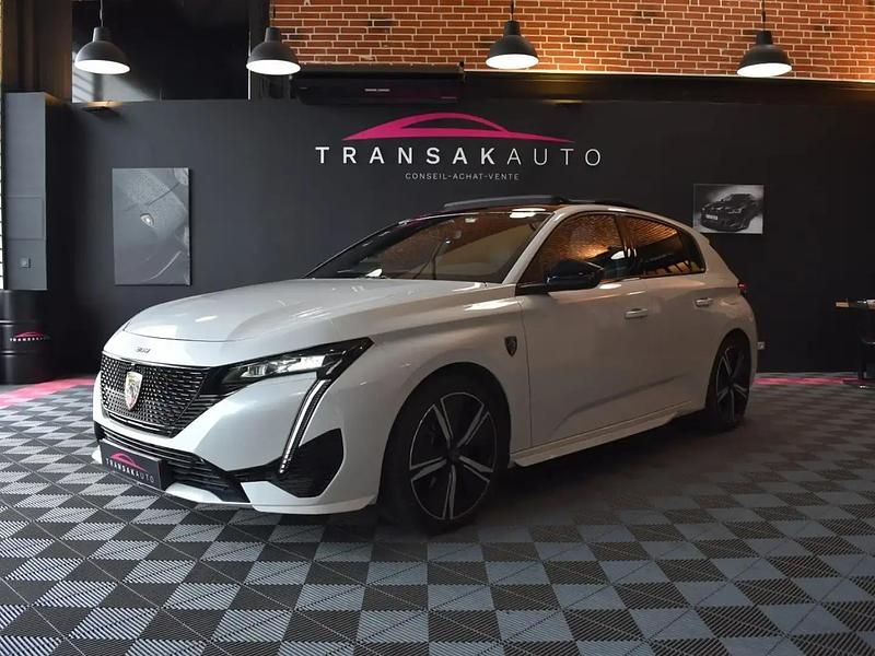 Blanc Utilisé 2022 Peugeot 308 GT | 24 990 € (Prix juste) - Image 1/4