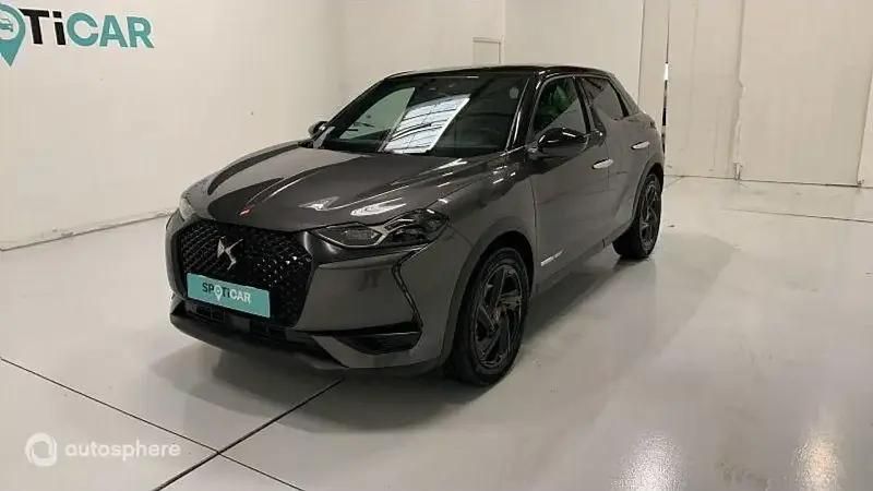 Gris Utilisé 2022 DS Automobiles DS3 Crossback Performance Line Plus SUV | 19 999 € (Prix juste) - Image 1/4