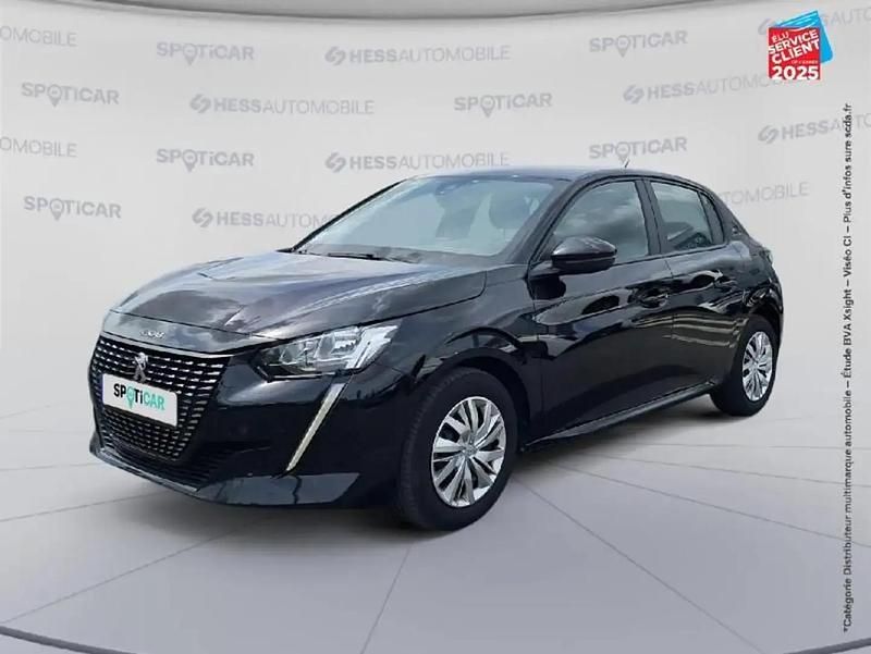 Noir Utilisé 2023 Peugeot 208 S Citadine | 11 999 € (Prix juste) - Image 1/4