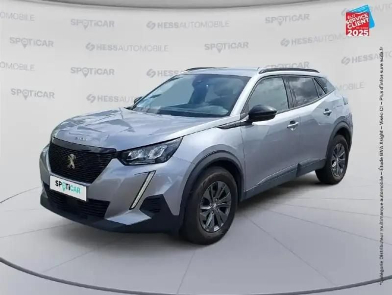 Gris Utilisé 2022 Peugeot 2008 Style SUV | 14 999 € (Bon prix) - Image 1/4