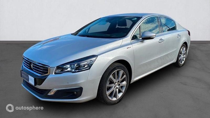 Gris Utilisé 2016 Peugeot 508 GT-line Berline | 12 990 € (Super prix) - Image 1/4