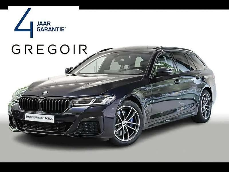 Noir Occasion 2021 BMW 530e M Sport Break | 40 450 € (Prix cher) - Image 1/4