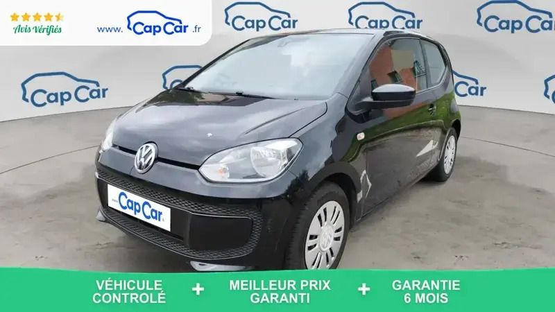 Noir Utilisé 2012 VW up! move up! Citadine | 4 490 € (Prix assez cher) - Image 1/4