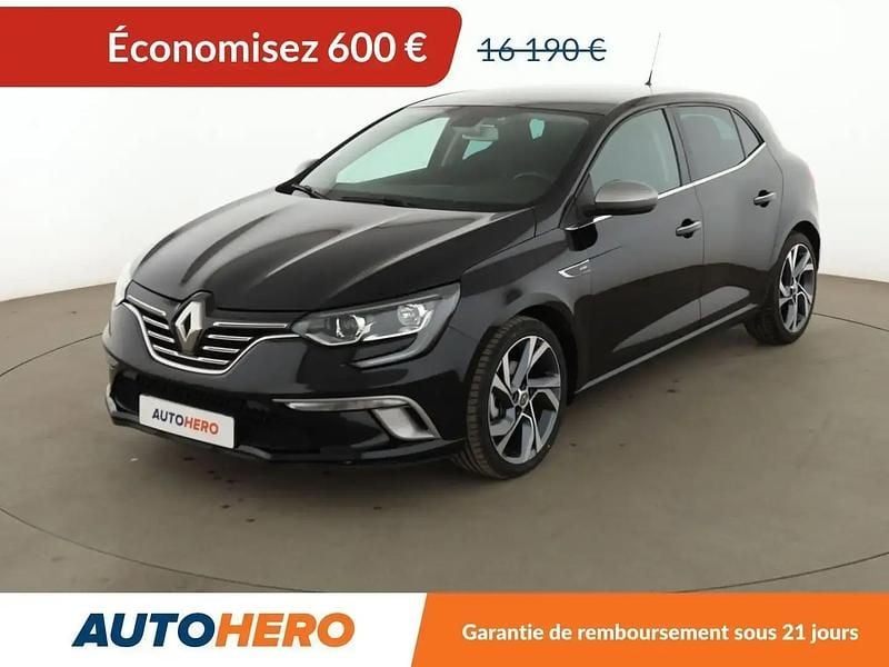 Noir Occasion 2019 Renault Mégane GT Line GT-Line Berline | 15 590 € (Prix juste) - Image 1/2