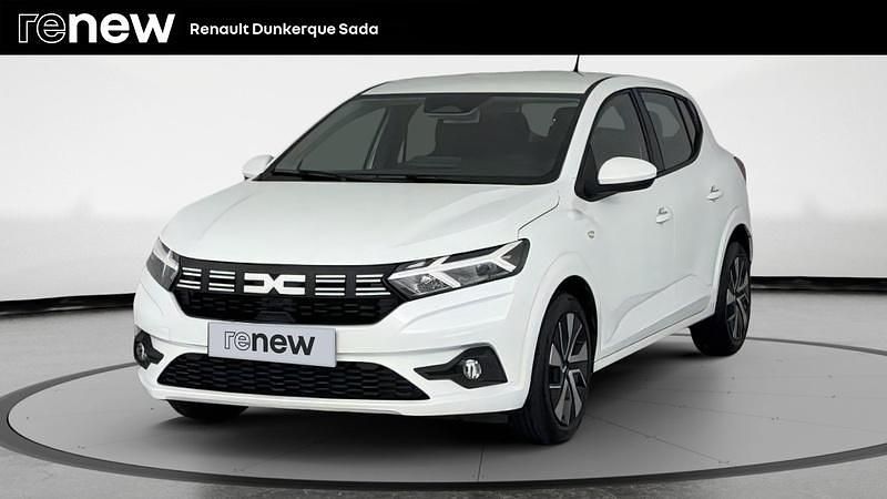 Blanc Utilisé 2024 Dacia Sandero Expression Citadine | 14 499 € (Prix juste) - Image 1/4