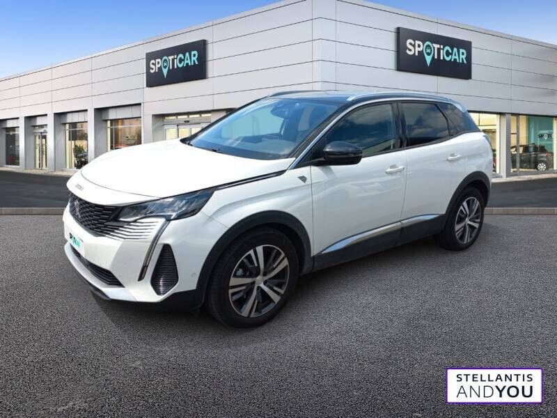 Blanc Utilisé 2022 Peugeot 3008 S | 20 990 € (Prix juste) - Image 1/4