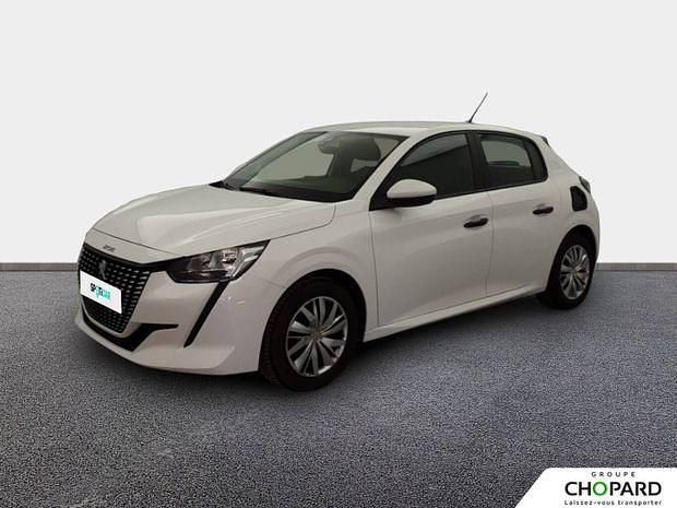 Blanc Utilisé 2021 Peugeot 208 Premium Citadine | 10 490 € - Image 1/4