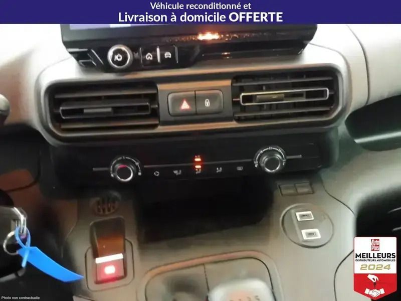 Noir Utilisé 2024 Peugeot Rifter Allure Monospace | 25 150 € (Prix juste) - Image 1/4