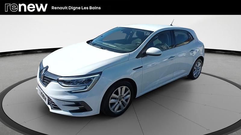 Blanc Occasion 2021 Renault Mégane IV Business Berline | 18 990 € (Prix assez cher) - Image 1/4