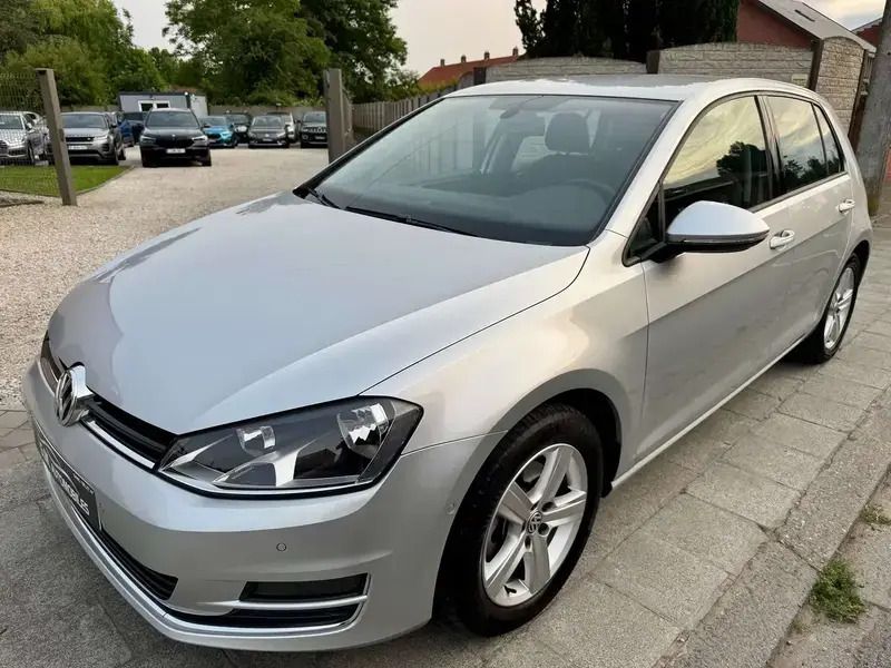 Gris Utilisé 2016 VW Golf VII Highline Berline | 14 990 € (Bon prix) - Image 1/4