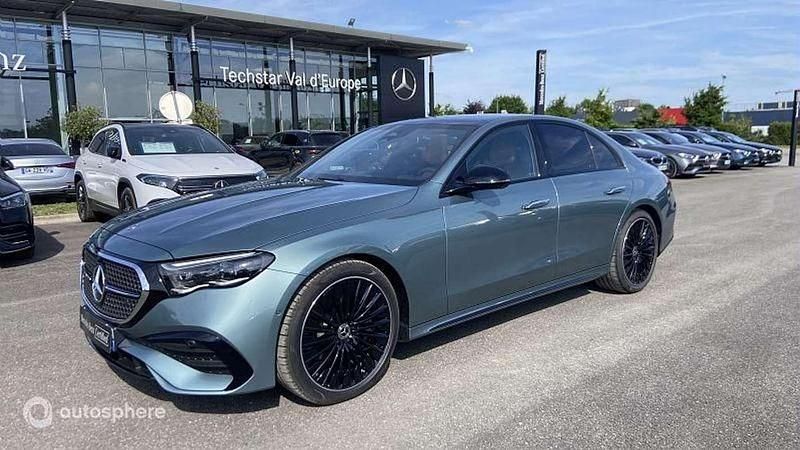 Nouvelle Mercedes E200 AMG line 207 ch (152 kW) 2025 Vert Berline