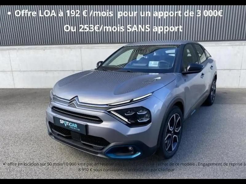 Gris Utilisé 2022 Citroën e-C4 Feel Berline | 19 990 € (Prix assez cher) - Image 1/4