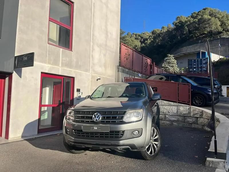 Gris Occasion 2016 VW Amarok Highline Pick-up | 17 990 € - Image 1/4