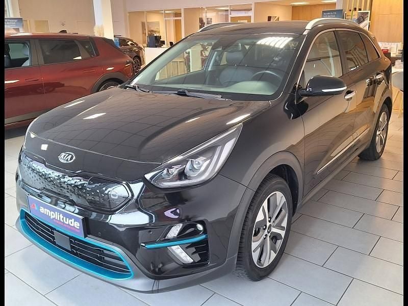 Noir ebene mã©tallisã© Occasion 2021 Kia e-Niro Premium SUV | 20 489 € (Bon prix) - Image 1/4