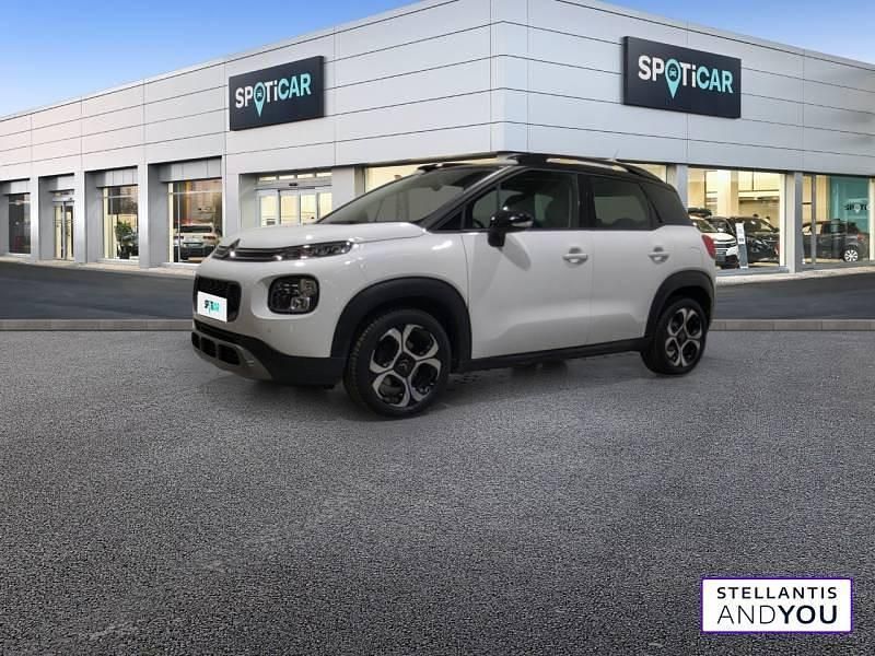 Blanc Utilisé 2019 Citroën C3 Aircross PureTech SUV | 11 600 € (Prix juste) - Image 1/4