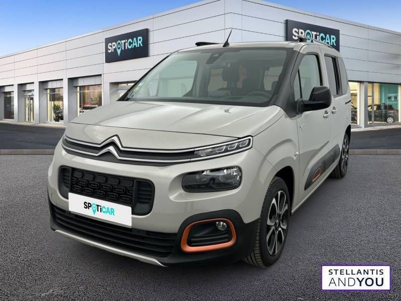 Beige Utilisé 2018 Citroën Berlingo Shine Monospace | 17 490 € (Prix juste) - Image 1/3