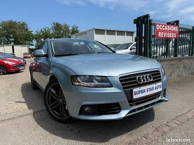 Bleu Occasion 2008 Audi A4 Ambiente Break | 8 990 € (Bon prix) - Image 1/4