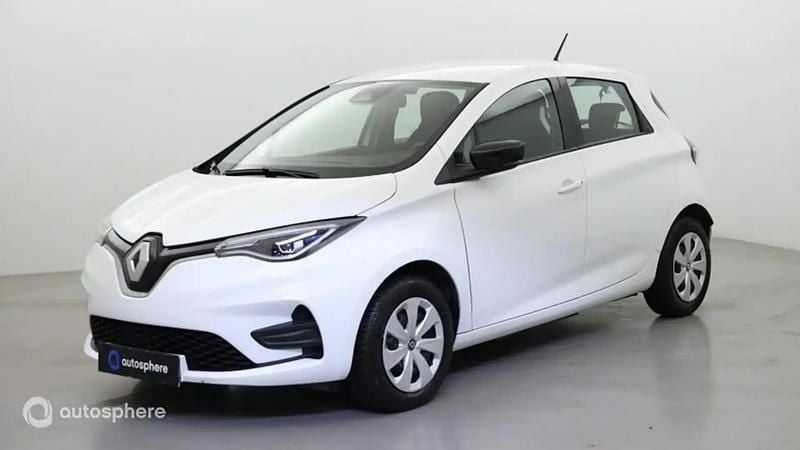Blanc glacier Utilisé 2022 Renault Zoe Business Citadine | 13 999 € (Bon prix) - Image 1/4