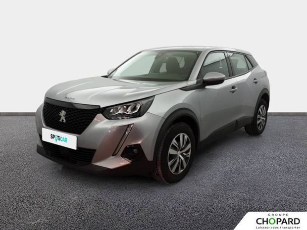 Gris Utilisé 2020 Peugeot 2008 Business-Line SUV | 13 490 € (Prix juste) - Image 1/4