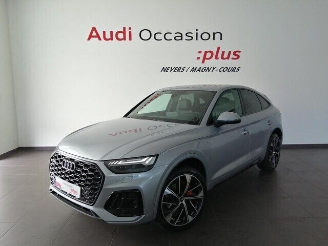 Argent fleuret métallisé Utilisé 2022 Audi Q5 Sportback S-Line SUV | 52 990 € (Prix assez cher) - Image 1/4