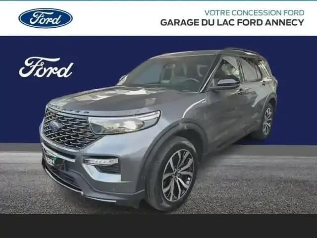 Fashion gris carbonized métallisé Occasion 2022 Ford Explorer ST-Line SUV | 58 990 € (Super prix) - Image 1/4