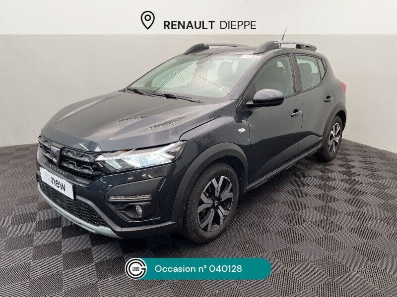 Gris Utilisé 2021 Dacia Sandero Comfort Citadine | 15 595 € (Prix assez cher) - Image 1/4
