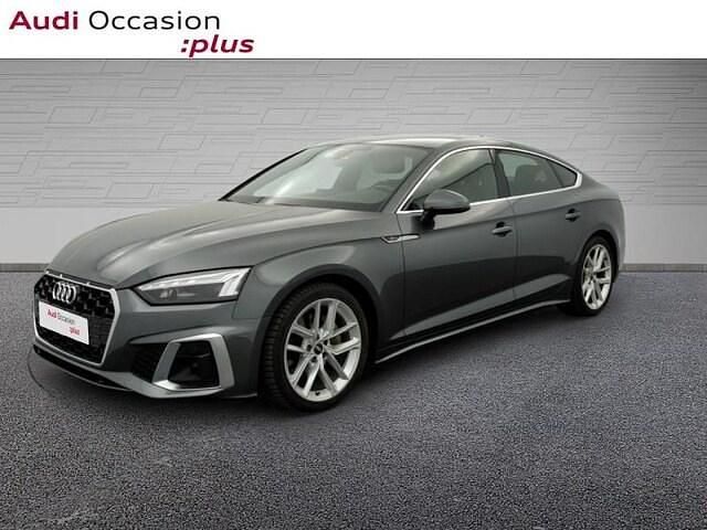 Gris daytona nacré Utilisé 2022 Audi A5 Sportback S-Line | 32 900 € (Super prix) - Image 1/4