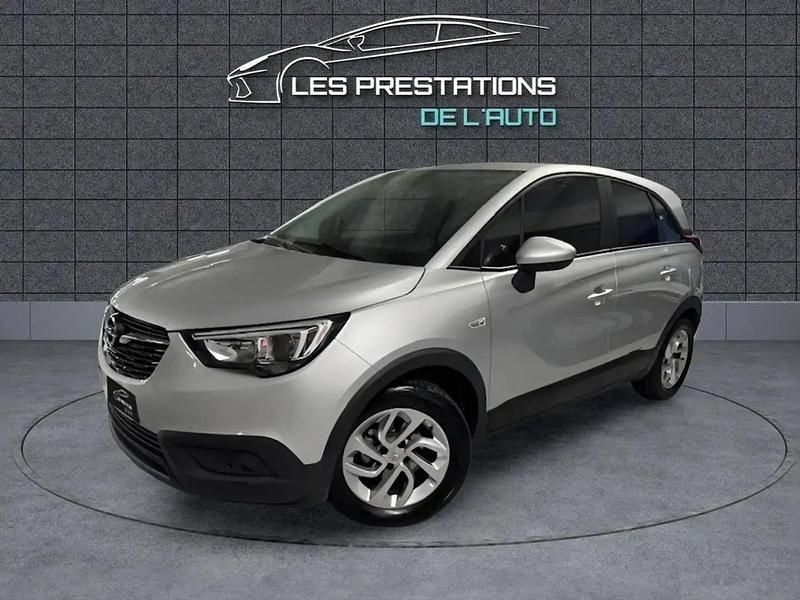 Gris Occasion 2018 Opel Crossland X Edition SUV | 10 490 € (Bon prix) - Image 1/4