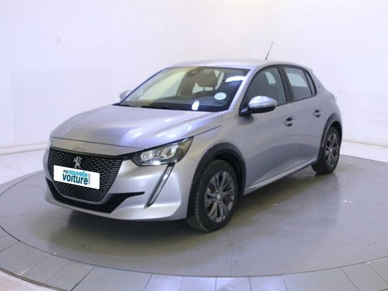 Gris Utilisé 2021 Peugeot e-208 Business-Line Citadine | 15 990 € (Prix juste) - Image 1/4
