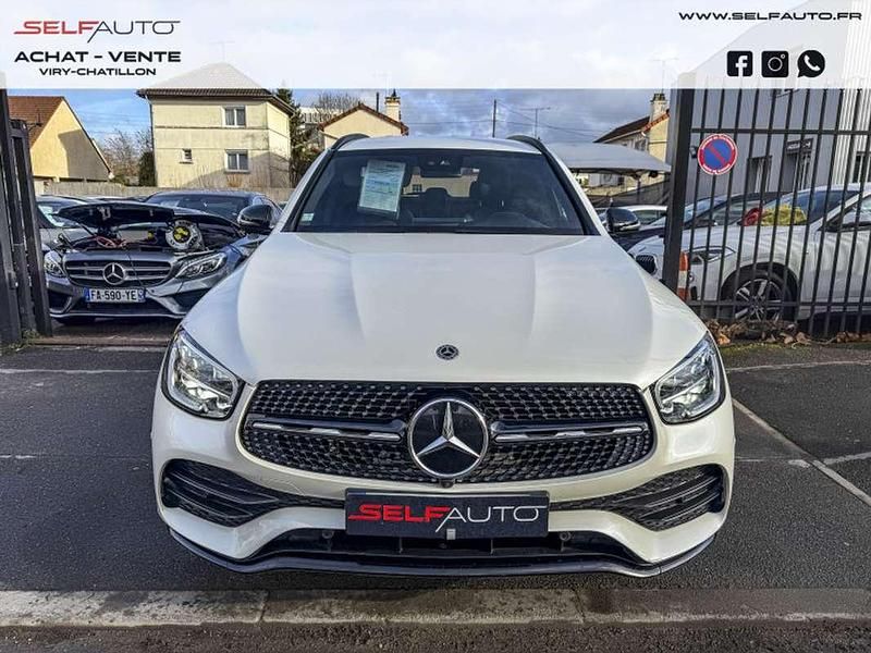Occasion Mercedes GLC220 AMG line 197 ch (144 kW) 2019 Blanc SUV