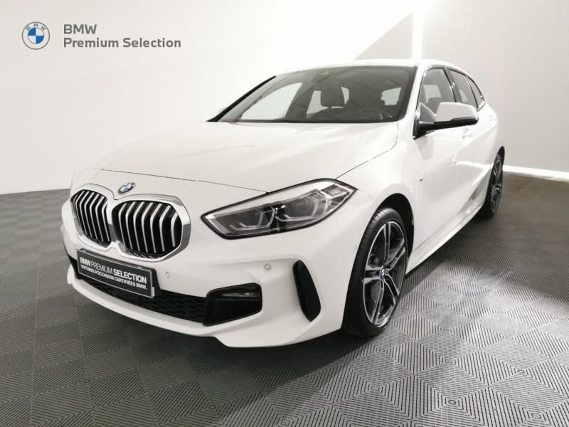 Blanc Utilisé 2021 BMW 118 Shadowline Citadine | 27 590 € (Prix juste) - Image 1/4