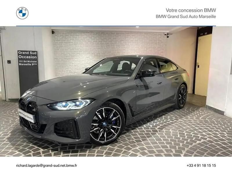 Gris Utilisé 2022 BMW i4 Berline | 57 420 € (Prix assez cher) - Image 1/4