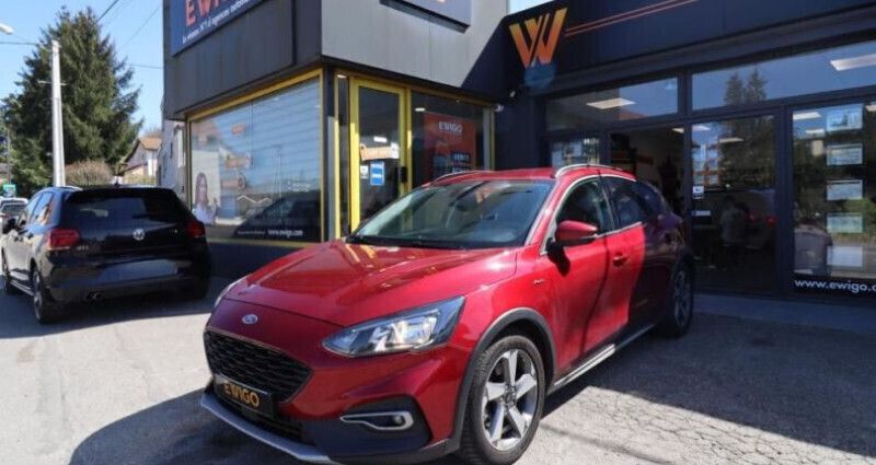 Rouge Utilisé 2019 Ford Focus Active Berline | 15 489 € (Bon prix) - Image 1/4