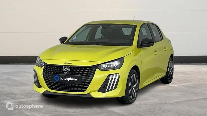 Occasion Peugeot 208 Active 102 ch (75 kW) 2024 Jaune Citadine
